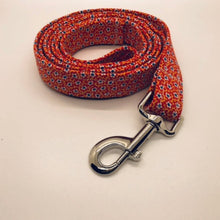 Load image into Gallery viewer, colorful coordinating fabric dog leashes
