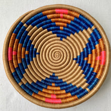 Load image into Gallery viewer, Tonga Baskets - Rwanda Royal Blue, pink
