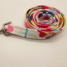 Load image into Gallery viewer, colorful coordinating fabric dog leashes
