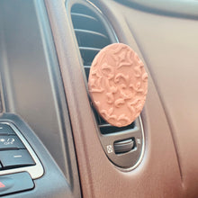 Load image into Gallery viewer, terra cotta clay essential oil car diffuser
