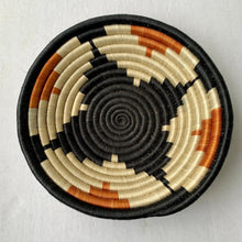 Load image into Gallery viewer, Tonga Baskets - Rwanda black and orange starburst
