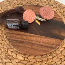 Load image into Gallery viewer, terra cotta clay essential oil car diffuser 
